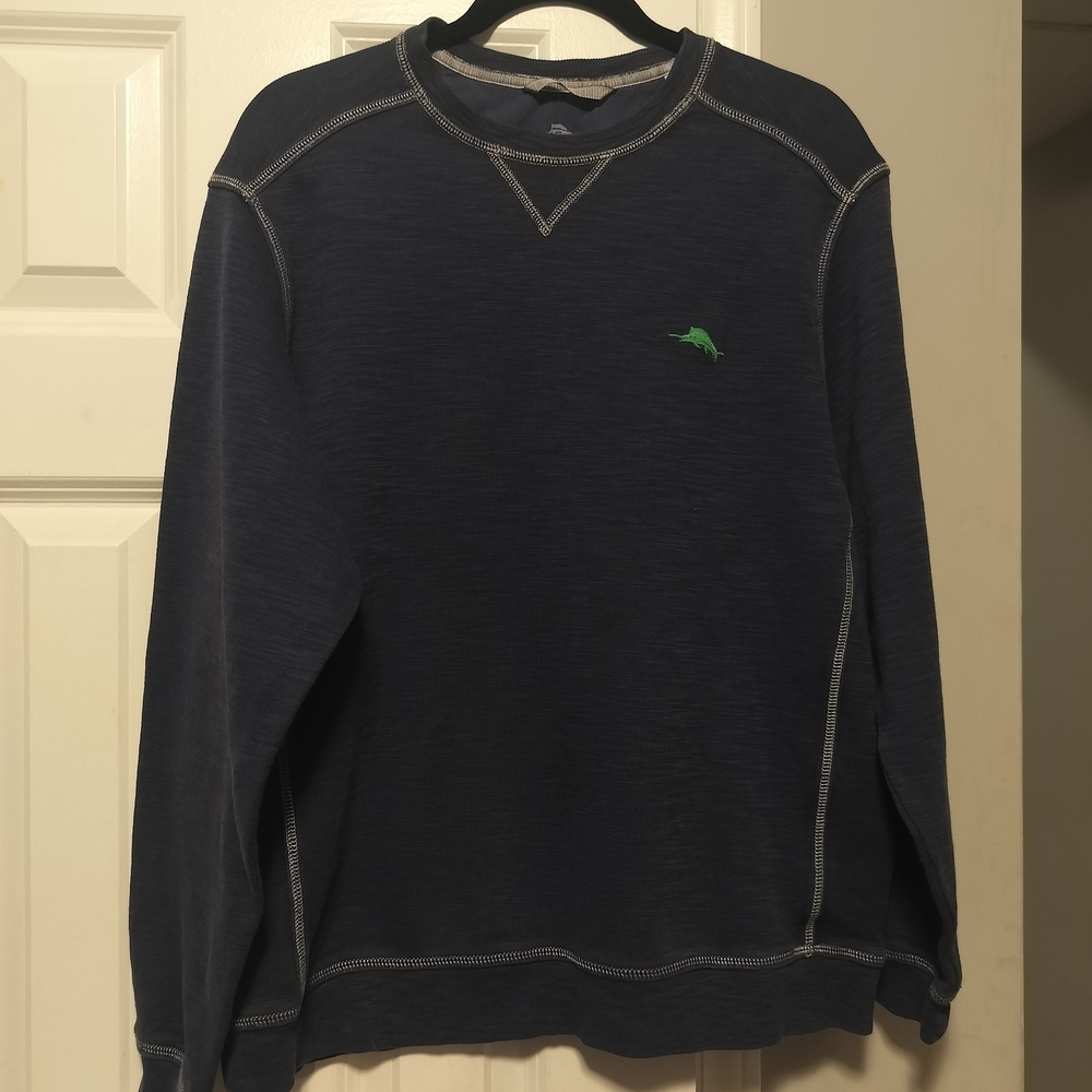 Men's Tommy Bahama Navy Blue Sweater
